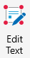 PDF Extra: edit text icon